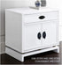 2Pcs White Self-adhesive Cupboard Handles, Modern Minimalism Cabinet Pulls for Drawer, Refrigerator Door, Easy