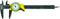 General Tools 142 Plastic Dial Caliper, 0-6" Range, .01" & 1/64" Accuracy