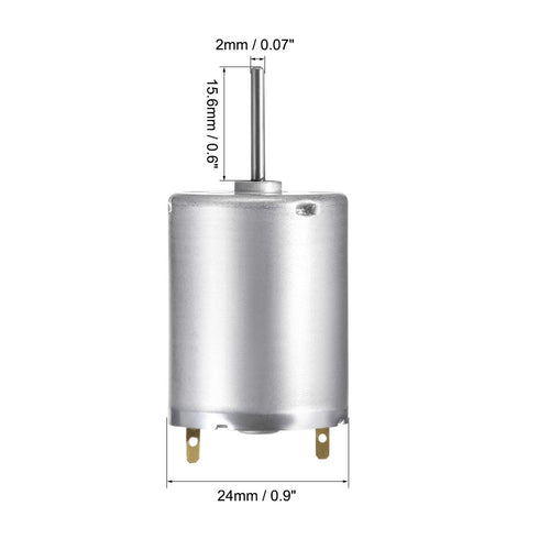 5V 4900-5000RPM uxcell Micro Motor DC High Speed Motor for DIY RC Cars Remote Control