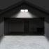 Light,18W Outdoor,5000k Daylight,1600lm, IP55 2 FAGUANGAO Dusk to Dawn LED Security Plug in Flood Light