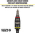 Klein Tools 32766 3-in-1 Impact Driver, SAE Impact Socket and Bit Holder, 1/4-Inch and 5/16-Inch Hex Drivers