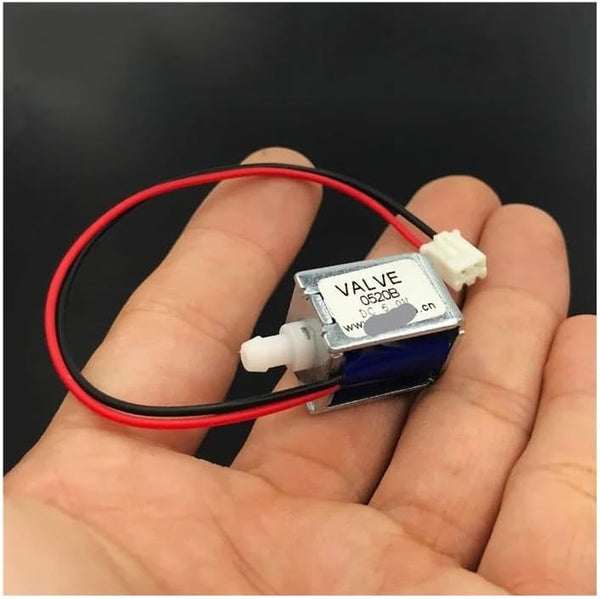 NSIXSURIM DC 4.5V 6V 12V Solenoid Valve Normally Closed N/C DIY Breast Pump