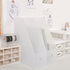 TEHAUX 3pcs File Storage Rack - Acrylic Magazine File Folders, Decorative Desk Organizer for Home Office
