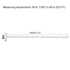 MECCANIXITY 12" K Type Ceramic Kiln Furnace Probe Thermocouple Sensor for Muffle Furnace Oven, High Temperature -50 to 1100°C 2.5x300mm