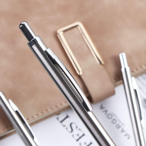 Automatic Pencil, Movable Pencil, Stainless Steel Mechanical Pencil for Home, School, Office
