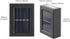 CALIDAKA 2 Pack LED Solar Wall Light, Up and down Outdoor Security Wall Lamps, IP65 Waterproof Solar Outdoor Lights, Solar Fence Lights LED Solar Wall Lights for Home Garden Porch(Warm Light) by CALIDAKA