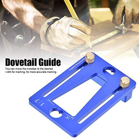 FTVOGUE Woodwork Dovetail Template - Dovetail Marker Marking Tool for Woodworking