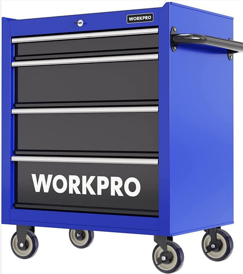 SYRATION 4" x1.25" 1000 lbs (4-Pack 3/8" Shopping Cart Wheel Dark Blue Polyurethane Stepped on Bore Beige Stepped Face