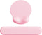 Ergonomic Mouse Pad Wrist Support Set, Memory Foam Keyboard Rest, Non-Slip Base Mousepad, Pink Set