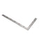 L Shaped Ruler 6" x 12" Metal 90 Degree Square Ruler for Carpenter Engineer - 300 x 150mm