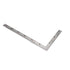 L Shaped Ruler 6" x 12" Metal 90 Degree Square Ruler for Carpenter Engineer - 300 x 150mm