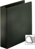 Sparco 26969 Poly Slant-D Ring Binder, 2-Inch Capacity, 11-Inch x 8-1/2-Inch, Black