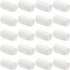 Othmro 20 Pcs 60ml/2oz PE Plastic Lab Chemical Reagent Bottles, Wide Mouth Round Storage Container
