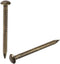uxcell Small Tiny Hardware Nails, Carbon Steel 1.8X25mm(DxL) for DIY Decorative Wooden Boxes, Bronze Tone, 500pcs