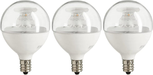 Diodesy- G16.5 LED Light Bulb Type G Clear Globe Shape Dimmable 7W