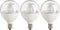 Diodesy- G16.5 LED Light Bulb Type G Clear Globe Shape Dimmable 7W