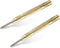 2 Pack Automatic Center Punch, Pamiso 5.1 Inch Spring Loaded Drill Punch Tool, Brass Window Spring Punch Tool
