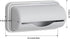 AqusilAir Set 2 Wall-Mounted Trash Bag Dispenser for Small Garbage Bags Adhesive PVC Storage Box for Bathroom, Kitchen