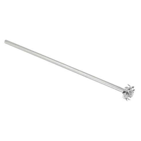 MECCANIXITY 304 Stainless Steel Stirring Rod - 11.81" Length Dispersion Machine Sticks with 1.18" ID Disc for