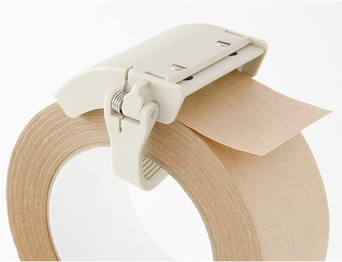 DESIGNPHIL 49095006 Craft Tape Cutter, Midori Tape Cutter in Beige