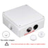 ABS Plastic Dustproof Waterproof IP65 Junction Box, Universal Electrical Project Enclosure, White, 5.9"x5.9"x2.8"