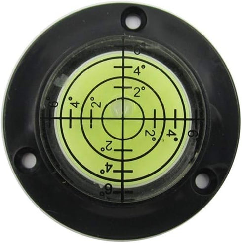 50X13mm Spirit Level Tool, Round Spirit Level Bubble Calibration Bubble Level Measuring Instruments Tool (5 packs)