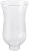 Aspen Creative Clear 23066-01 Flare Shaped Transitional Style Replacement Glass Shade, 1-1/2" Fitter Size,