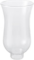 Aspen Creative Clear 23066-01 Flare Shaped Transitional Style Replacement Glass Shade, 1-1/2" Fitter Size,