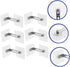 6pcs BESPORTBLE -tip Furniture Wall Anchors for Proofing Secure Cabinets Dressers Bookcases and Tv Stands Easy Adhesive
