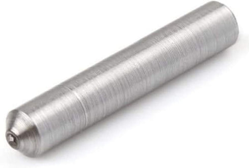 Trolleyshop Round Diamond Pen Dresser Grinder Shank, 1pc Silver 9.4 x 49mm/3/8" x 2" Grinding Wheel Single Point