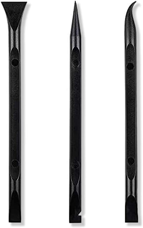 Plastic Scraper, Multi-Purpose Non-Scratch Cleaning Tool, 3-Pcs for Small Spaces, Perfect for Removing Stickers and Dirt