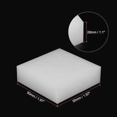Anti Vibration Pads 2" x 2" x 1.1" Silicone Rubber Vibration Isolation Pads Damping Furniture Pads Mat Block for Washing Machine Dryer Air Conditioner Compressor Treadmill