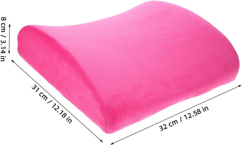 Back Cushion for Office Chair Lumbar Support Pillow Memory Foam Waist Pillow Relief for Lumbar Pains Back Support