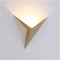 SAXAYWWD Wall Sconces LED Bedside Lamp Living Room Bedroom Staircase Triangle Sconce Wall