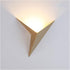 SAXAYWWD Wall Sconces LED Bedside Lamp Living Room Bedroom Staircase Triangle Sconce Wall