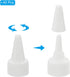 PATIKIL Twist Bottle Caps, 40Pcs 20/410 Squeeze Bottle Cap Replacement for Glue and Paint Dispensing Bottles