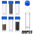 100PCS 5ml Plastic Small Vials with Screw Caps, Sample Tubes Cryotubes, PP Material, Free from DNase, RNase, Human DNA