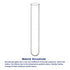 200 Pack Borosilicate Glass Round Bottom Test Tubes, 12 mm OD x 75 mm Length