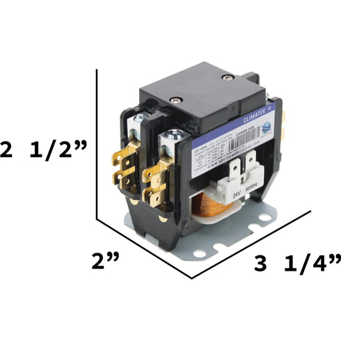 Packard C240A Contactor 2 Pole, 40 Amps, 24 Coil Voltage