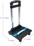 VILINKOU Backpack Schoolbag/Backpack Hand Truck Wheeled Cart Trolley Hand Aluminium Alloy Folding Trolley Cart