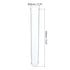 PATIKIL 30ml Plastic Test Tubes with Cork Stoppers, 15Pcs 150x20mm Tubes for Scientific Party Decoration Candy Bead Storage Bath Salt Lab Use, Clear