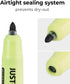 Carrotez 12 Count Retractable Permanent Markers, Thick Barrel, Low Odor, Bold Writing, Bullet Tip, Black