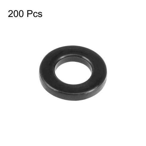 uxcell Nylon Flat Washers 12mm OD 6mm ID 1.5mm Thickness for Faucet Pipe Water Hose - Pack of 200