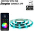 Dimmable 6.5ft Energizer Smart WiFi Multi-Color & Bright White LED Light Strip