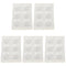 ULTECHNOVO 5 Pcs Ceramic Reaction Plate - Laboratory Tools Chemistry Lab Spot Plate, Depressions Spot Plate, Teaching