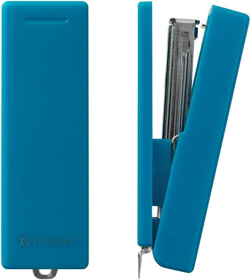 Midori Compact Stapler, XS Series, Blue (35273006) by Designphil