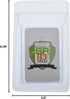 Heavy Duty Pocket Protector with Vertical ID Badge Holder by Specialist ID - Clear Plastic Organizer for Pens, Tools