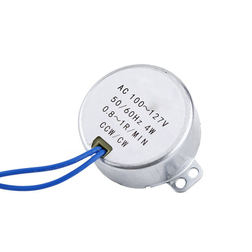 AUNMAS Electric Synchron Motor AC, Electric Fireplace Motor Replacement 50b Motor 100 127V 50/60Hz