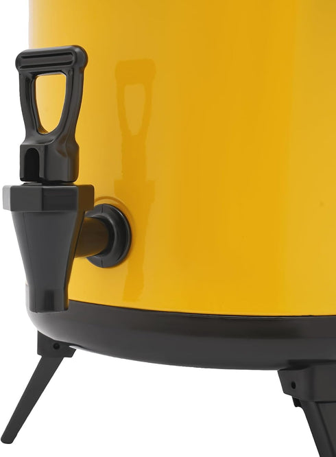 Oiveinya 10L Commercial Insulated Beverage Cooler, Dispenser with Stainless Steel Interior and Faucet Portable