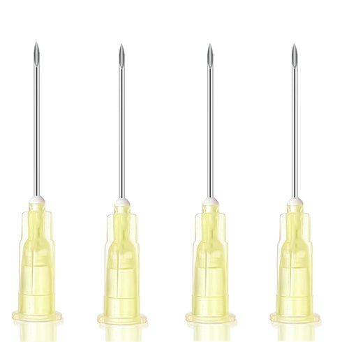 20 Gauge 1 Inch(25MM) Needle, Industrial Accessories for Lab Measuring, Refilling Ink and Crafts, 100Pcs Individually